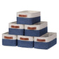 Hnzige Small Baskets For Storage(6 Pack) Fabric Storage Baskets For Shelves, Foldable Storage Basket For Organizing Closets, Lau