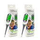 2 Pack Digital Thermometer for Adults Kids Babies,Measures in 16 Seconds with Flexible tip and Fever Alarm, Accurate Oral Rectal