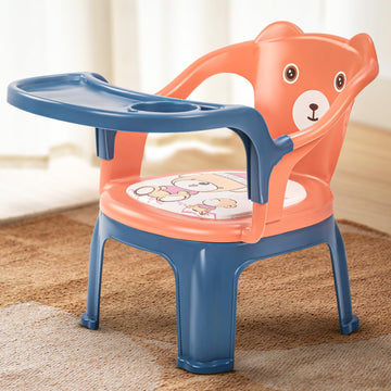 Baybee Baby Chair For Kids Study Table With Cushion Seat & High Backrest | Booster Seat For Baby | Home School Kids Chair For To