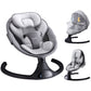 LAREX Baby Swing Infant Swing Electric Toddler Baby Rocker Portable for Newborn Boy Girl, 5 Sway Speeds with Remote Control, 10