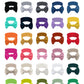 Babygiz Baby Girl Headbands-Infant,Toddler Cotton Handmade Hairbands With Bows Child Hair Accessories (Brown)