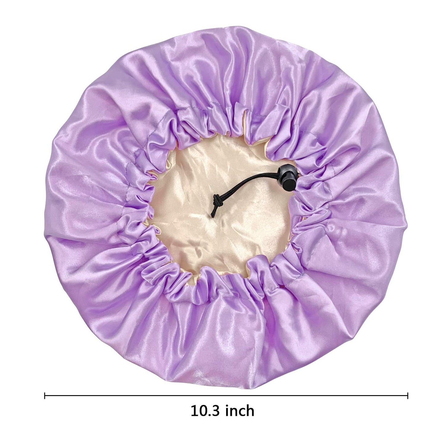 3 Pieces Kids Satin Bonnet Night Sleep Caps, Adjustable Sleeping Hat Soft Silk Flower Night Hats For Natural Hair Teens Toddler