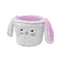 Pti Group Easter Bunny Plush Basket - Pink