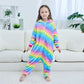 Newplush Christmas Girls And Boys Bright Yellow Galaxy Unicorn Onesies Pajamas Soft Fleece Halloween Costume Sleepwea (10-12 Yea