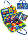 Exorany Busy Board Montessori Toys for Toddler Boys & Girls Birthday Gifts, Sensory Toys for Toddlers, Educational Travel Presch