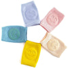 Felofix 1 Pairs Smiley Baby Knee Pads For Crawling Toddler Leg Warms NonSlip AntiFriction Socks For Crawling 624 Months Babie