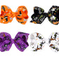 Love Sweety Baby Rose Halloween Headband Infant Pumpkin Hairband Bow Hair Clips (4Pc Clips-G)