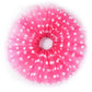 Cumwoen Polka Dots Tutu With Mouse Ears Headband Girls Halloween Costume Birthday Dress Up Accessories Hot Pink