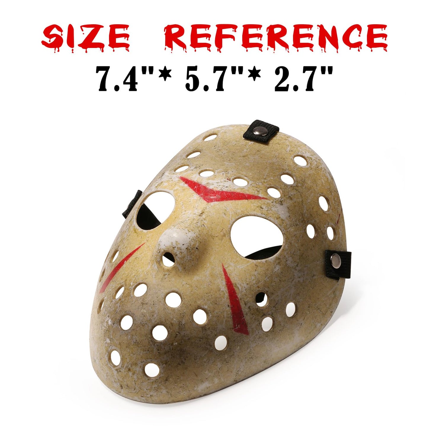 Costume Mask Cosplay Halloween Kid Mask Prop Hockey Party For 3 To 8 Years Old Kids