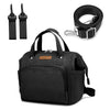 FHELAD Small Diaper Bag Backpack, Stroller Organizer with Insulated Cup Holder & Detachable Shoulder Strap, Convertible Diaper B