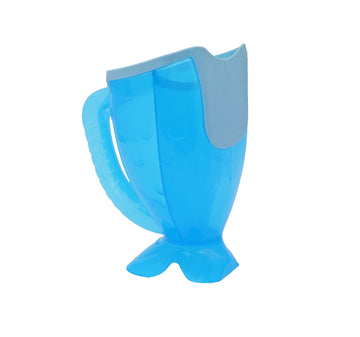 S.C. Products Fish Shampoo Kids Rinse Cup  Tear-Free Baby Rinser Cup And Bath Pail For Kids - Durable, Bpa-Free, Safe, And Ergon