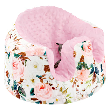 Dilimi Minky Seat Cover Compatible With Bumbo Seat, Removable Ultra Soft Comfortable Warm Seat Slipcover For Baby Girl And Boy,