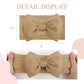 Yanjie Baby Girl Headbands Nylon Hair Bows Newborn Handmade Hairbands With Bows Head Wraps For Newborn Infant Baby Toddler Girls