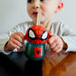The First Years Spider-Man Trainer Straw Cup - Toddler Cups With Straw - Kids Water Bottles - 9 Months And Up - 7 Oz