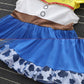 Dressy Daisy Cowgirl Tulle Dress For Toddler Girls Halloween Fancy Party Costume Summer Outfits Size 4T Blue, Style 25
