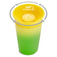 Munchkin Miracle 360 Sippy Cup For Toddlers, Color Changes With Cold Drinks, 9 Ounce, 2 Pack, Blue/Yellow