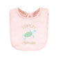 Hudson Baby Unisex Baby Cotton Bibs, Turtley Adorable, One Size