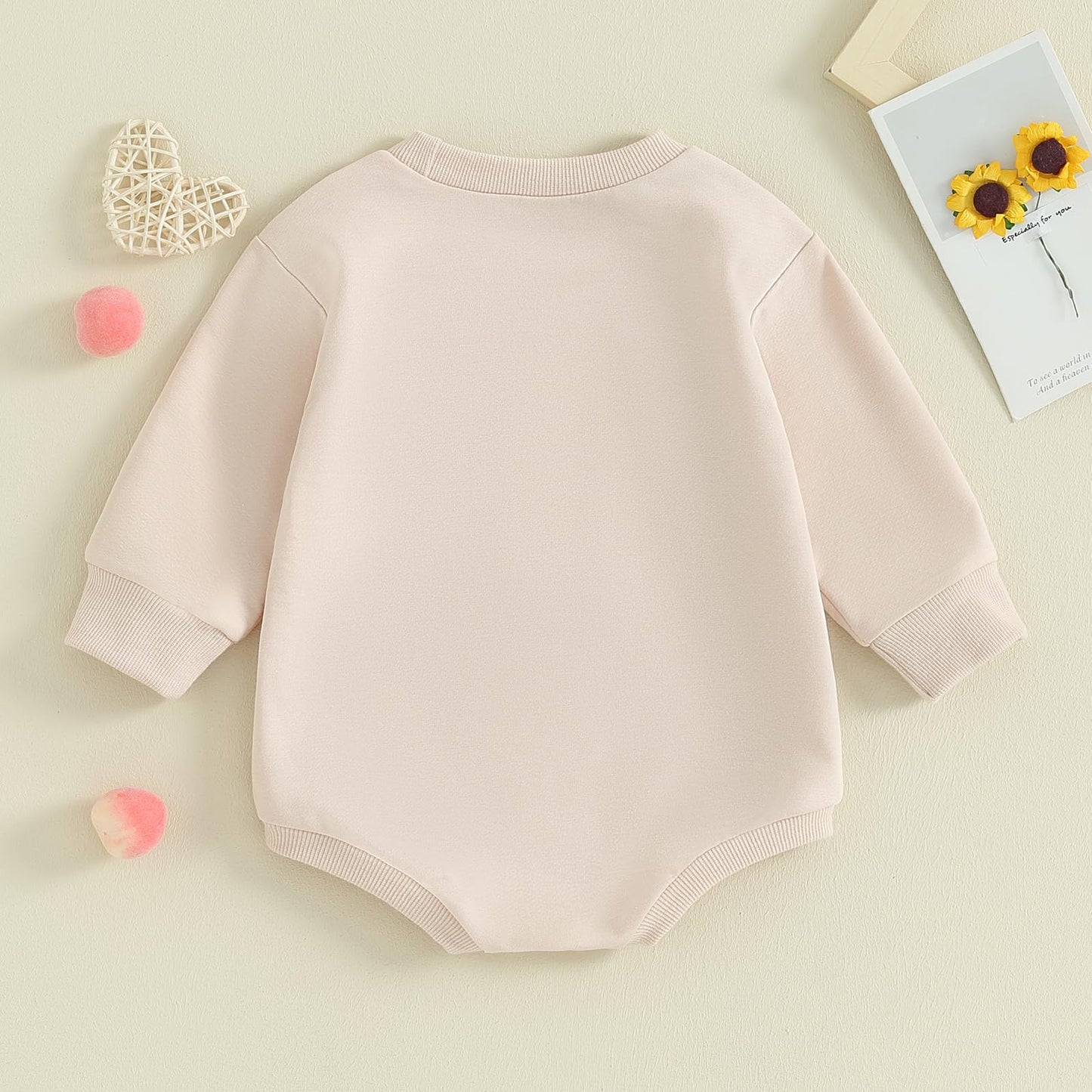 Fiomva Valentines Day Baby Girl Outfit Newborn Bubble Romper Toddler Crewneck Sweatshirt Infant Cute T Shirt Clothes (C1 Mama'S