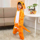 Atoz Onesie For Kids, Animal Pajamas Halloween Cosplay Costume For Girls Boys, Kangaroo 6-7Y