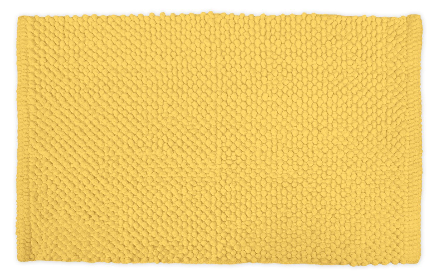 Dii Popcorn Bath Rug, 17X24, Yellow