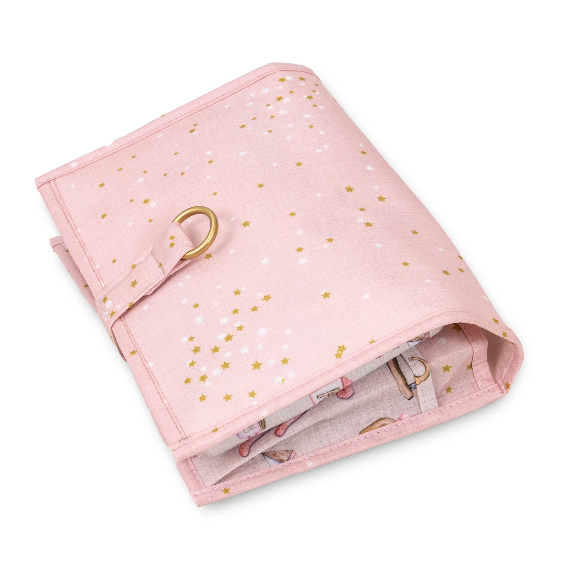 Baby Diaper Handbag with Changing Pad for girls boy newborn, Dad Mom Travel Changing Pad, Nursery Handbag, Baby Bottom Care Bag 