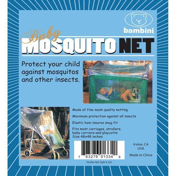 Bambini - Baby Mosquito Net/Mesh Play Pen & Stroller Mosquito Net