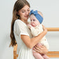 Jollybows 12Pcs Nylon Headbands For Baby Girls Infant Baby Bows Newborn Hairbands Toddler Hair Bow Elastics Head Wraps