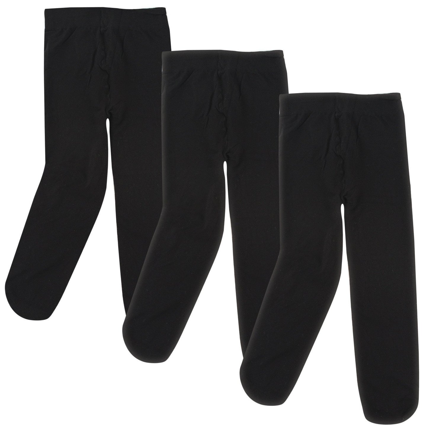 Luvable Friends Baby Girls' Nylon Tights, Black, 0-9 Months Us
