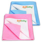 Oyo Baby Waterproof Baby Bed Protector Dry Sheets For New Born Babies | Reusable Mats | Cot & Bassinet Gift Pack (Gift Pack 2, B