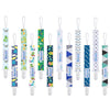 Smlpuame Baby Pacifier Clip For Boys,12 Pack Stylish Binky Clips Strap,Paci Holder With Clips Universal Lightweight Fits Most Pa