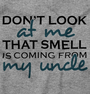 Brisco Brands That Smell Is Coming From My Uncle Baby Romper Boys Or Girls