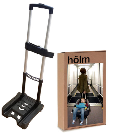 Holm Airport Car Seat Stroller Travel Cart And Child Transporter - A Carseat Roller For Traveling. Foldable, Storable, And Stowa