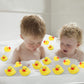 Rubber Duck Bath Toys 50PCS Mini Ducks Bulk for Kids Baby Shower Decorations Birthday Party Favors Gift Classroom Summer Beach P
