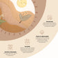 Crane Baby Activity Mat, Interactive Infant And Baby Playmat For Boys And Girls, Desert Sunset, 36    X 36