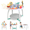 BABY JOY 5 in 1 Baby Activity Center, Baby Jumpers and Bouncers with Removable Toys, Lights & Music, 3 Adjustable Heights, Inter