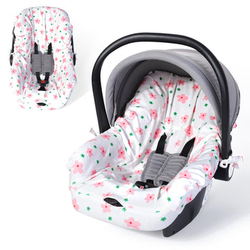 Orzbow Infant Car Seat Cover Liner, Universal Fit Carseat Protective Cover, Made Of 100% Cotton - Breathable Prevent Wear & Dirt