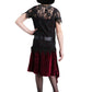 Toe Tappin' Flapper Girls Costume - S Black