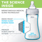 Chicco Duo 9Oz. Hybrid Baby Bottle With Invinci-Glass Inside And Plastic Outside | Dishwasher, Bottle Warmer, And Electric Steri