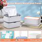 3 Pack Wipes Dispenser,Refillable Baby Wipe Dispenser,Baby Wipe Holder Keeps Wipes Fresh,Non-Slip Wipes Container With Sealing D