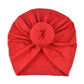 Dreshow Bqubo 5 Pieces Baby Turban Hats Turban Bun Knot Baby Infant Beanie Baby Girl Soft Cute Toddler Cap