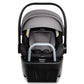 Britax Willow S Infant Car Seat with Alpine Base, ClickTight Technology, Rear Facing Car Seat with RightSize System, Graphite On