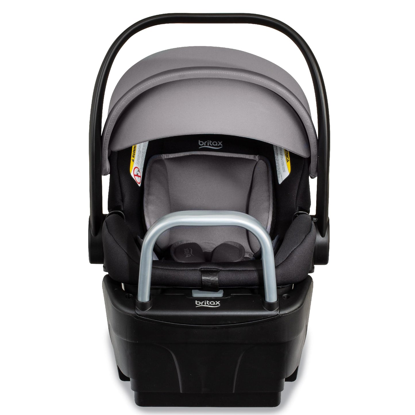 Britax Willow S Infant Car Seat with Alpine Base, ClickTight Technology, Rear Facing Car Seat with RightSize System, Graphite On