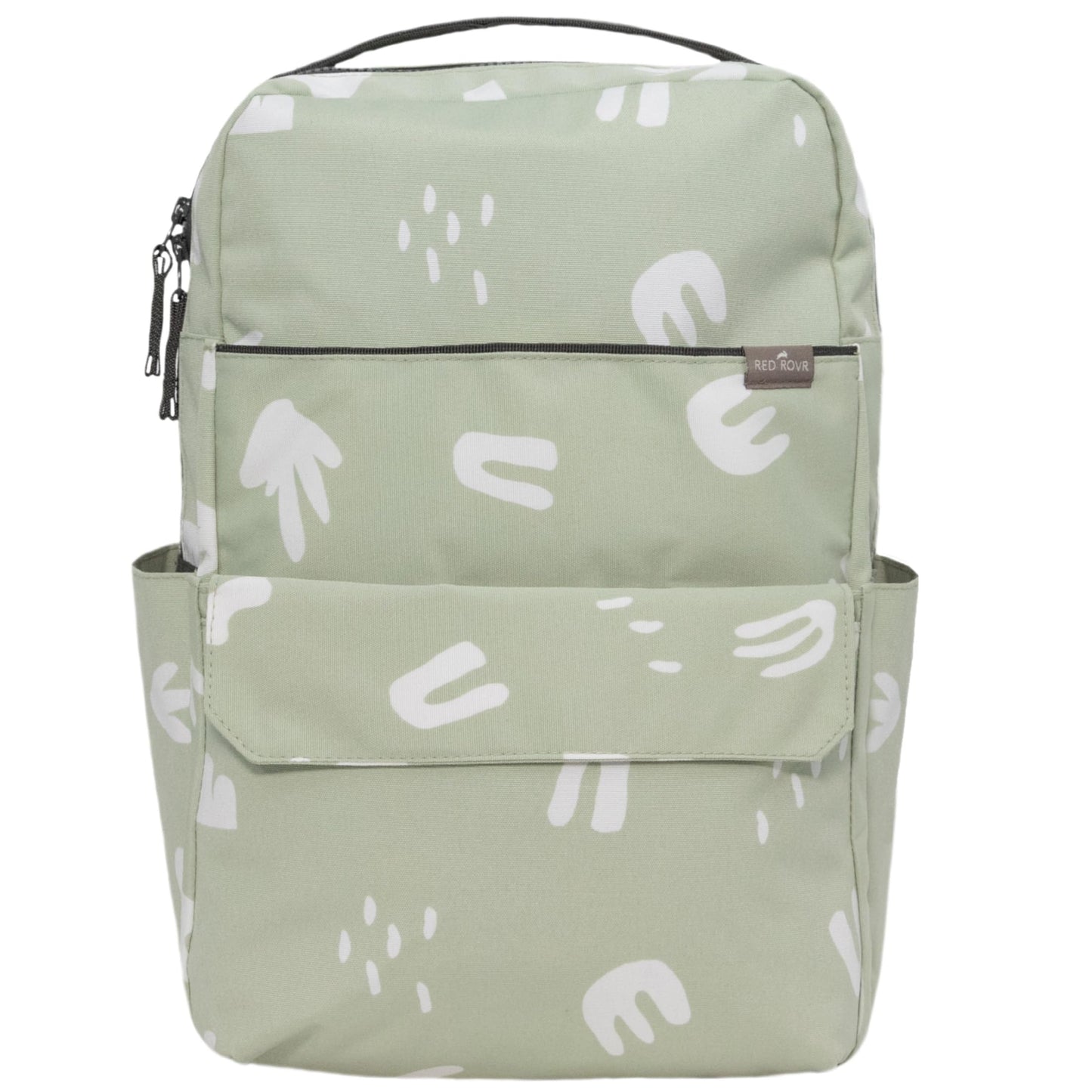 RED ROVR Roo Lightweight 1 LB Diaper Bag Backpack | 11 organizational pockets| Durable & Water-Resistant (Pear Doodle)