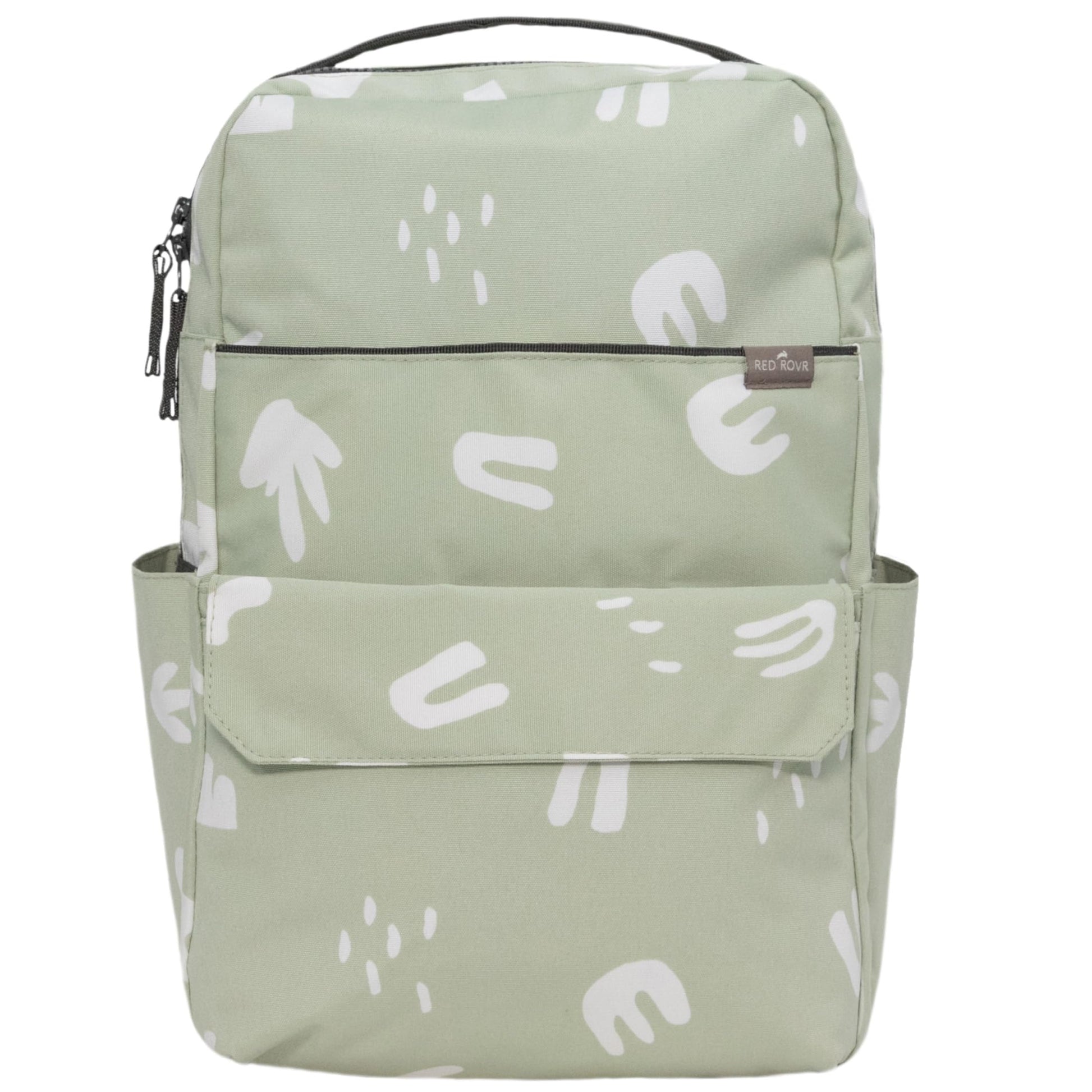 RED ROVR Roo Lightweight 1 LB Diaper Bag Backpack | 11 organizational pockets| Durable & Water-Resistant (Pear Doodle)