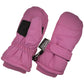Children Toddlers And Baby Mittens Made With Thinsulate,And Fleece - Winter Waterproof Gloves By Zelda Matilda, Dark Pink, 3 - 4