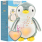 DEARBABY Baby Sleep Soother,Baby Registry Search Baby Soother Cry Baby Shower Gifts Auto Off Timer,Heartbeat Penguin Help Kids G