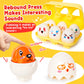 NAODONGLI Easter Eggs,Montessori Fun Geometric Egg Toys for Toddlers 1-3,Early Learning Educational Fine Motor Shape Sorter Matc