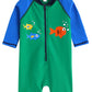 Vaenait Baby 0-24M Infant Boys Longsleeves One Piece Swimsuit Baby Green Tang S