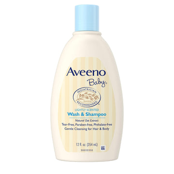 Aveeno Baby Wash And Shampoo - 12.0 Oz.