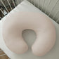 Nursing Pillow Covers, Muslin Nursing Cover For Breastfeeding Pillows, Comfortable For Baby Girls And Boys (Brick)